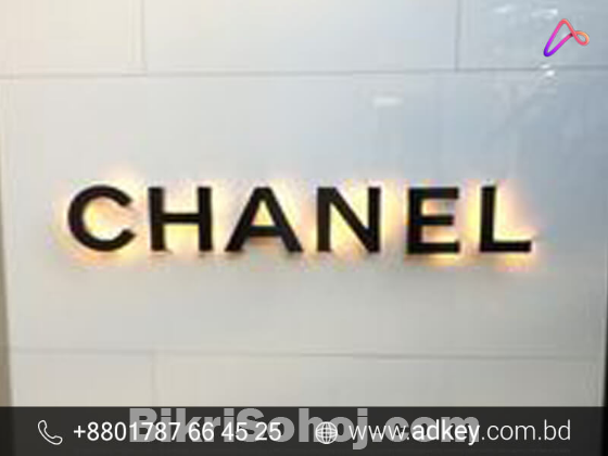 Stainless Steel Face and PVC Back New Style PVC Letter